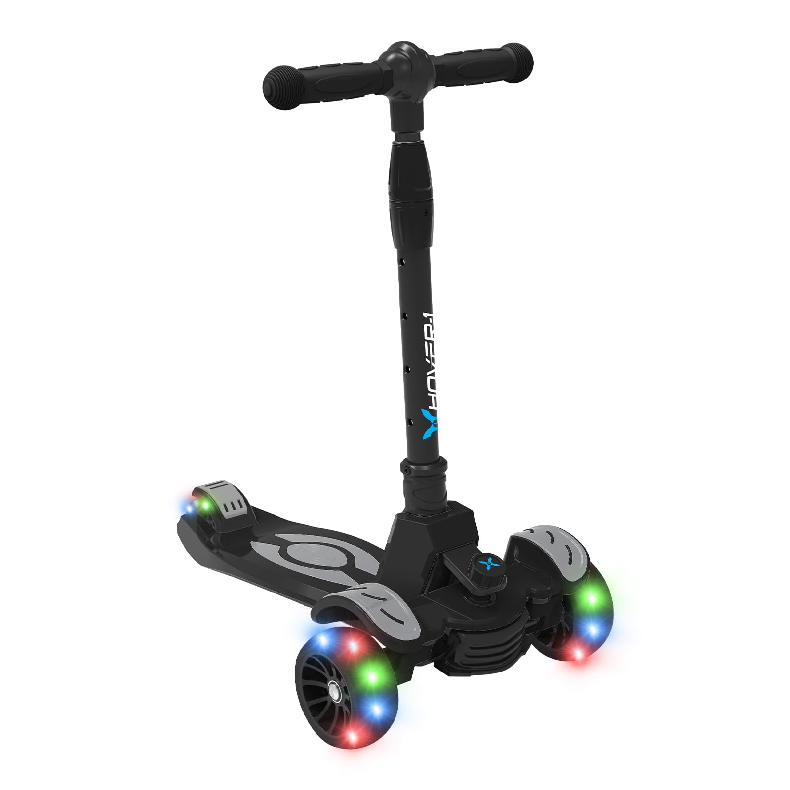 Hover-1 Vivid front view showing deck and slim frame for stability