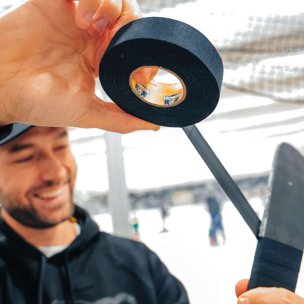 Howies rolls in a player bag and locker demonstrating ready-to-use convenience