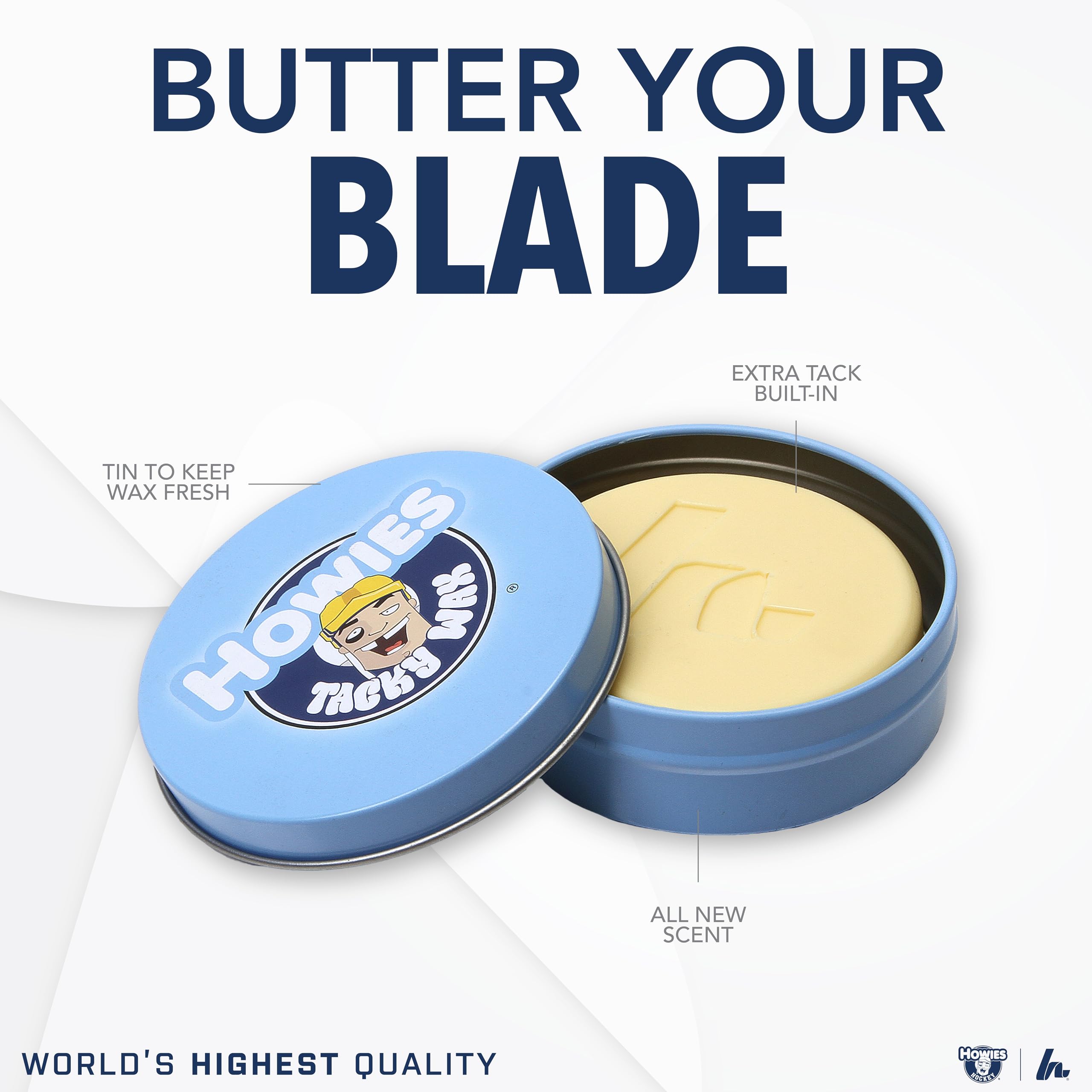 Howies open tin texture highlighting tacky surface for better grip