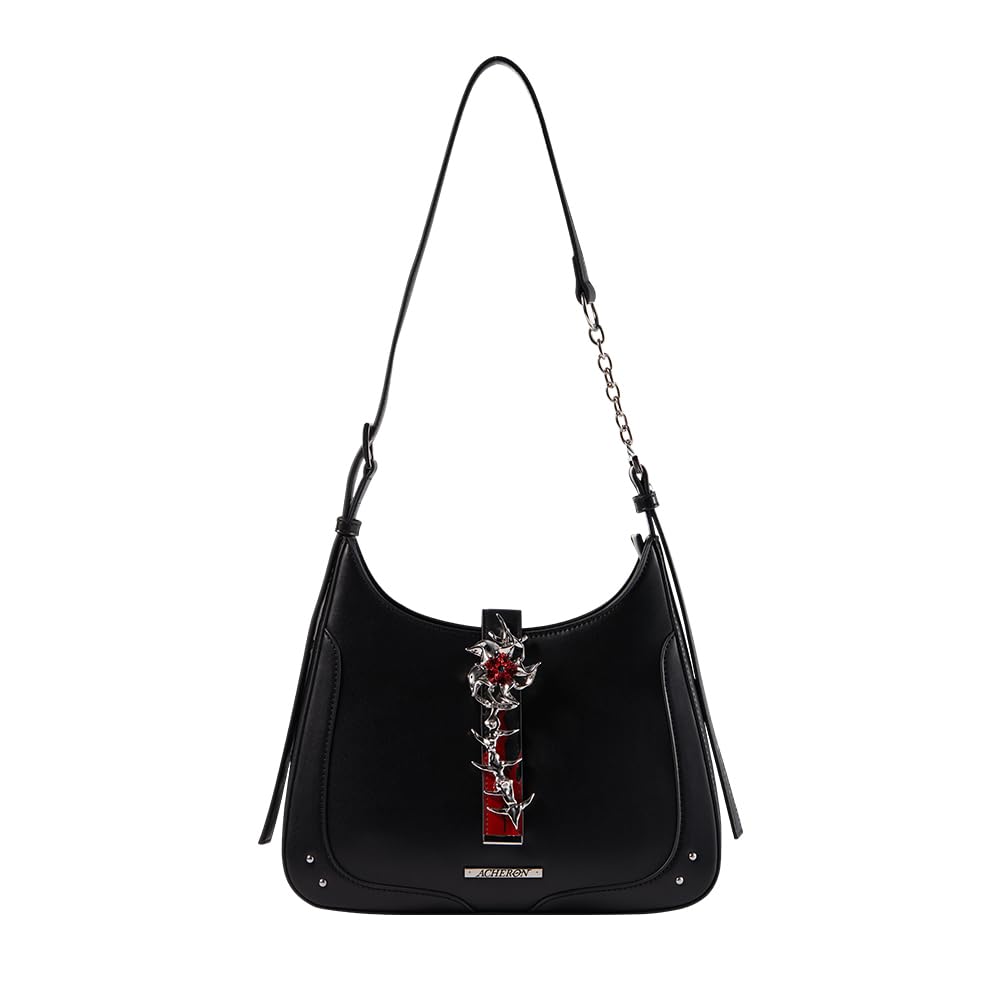 HOYOVERSE saddle bag front view showing Acheron-inspired styling and easy access