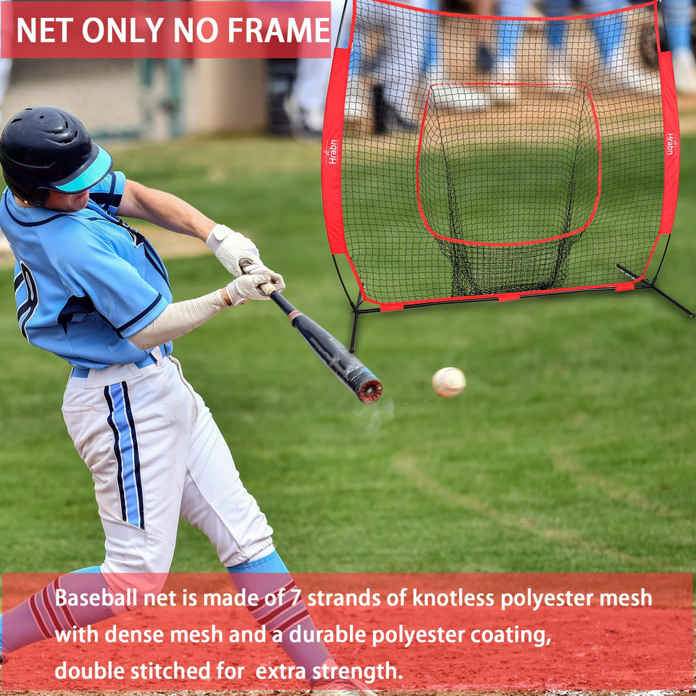 Hrabn backyard practice scene with net showing realistic training setup
