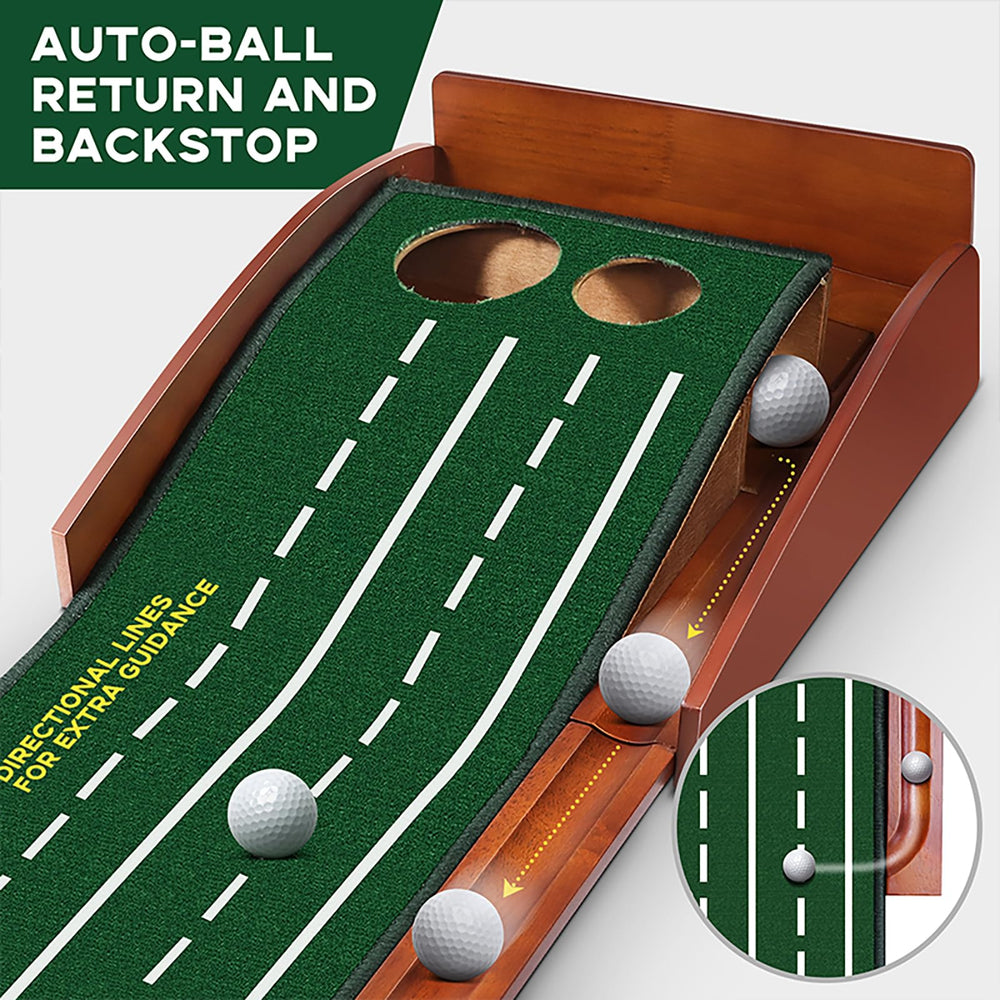 HUAEN ball-return ramp detail for uninterrupted practice and quick reps