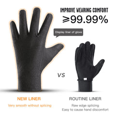 HUAME reflective finger logos enhancing visibility for safer night riding
