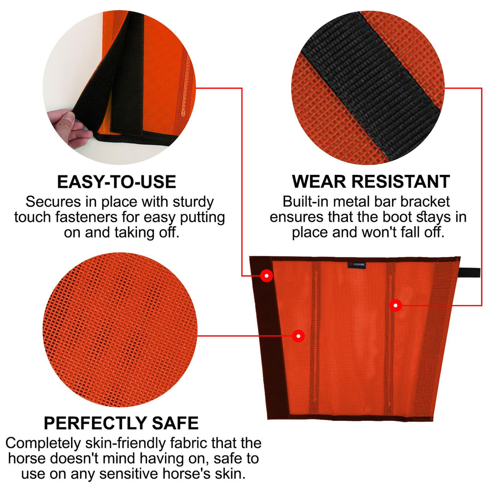 HUAME reinforced stitching closeup showing durability and long-lasting wear