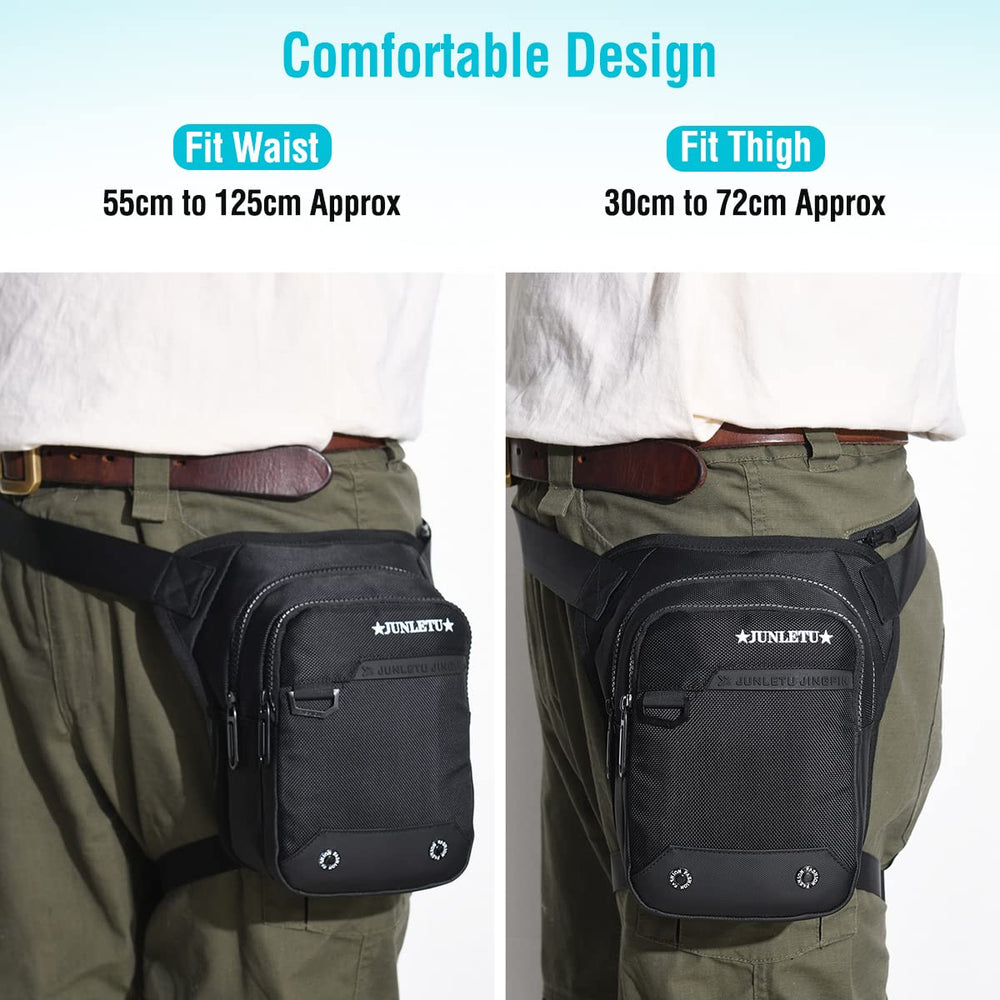 HUANLANG hidden back pocket detail providing secure anti-theft storage