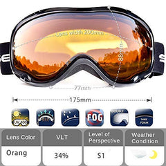 HUBO SPORTS close-up of dual lens texture highlighting anti-fog and anti-scratch benefit