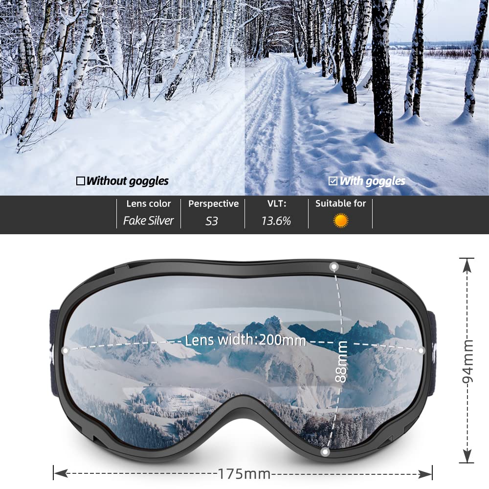 HUBO SPORTS close-up lens texture highlighting anti-fog and scratch resistance benefits