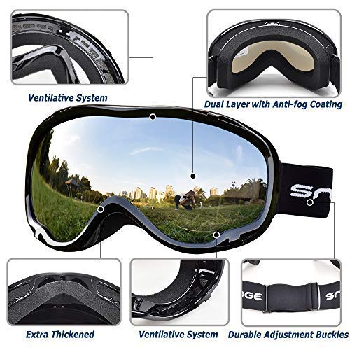 HUBO SPORTS OTG glasses fit showing comfort with prescription eyewear under goggles