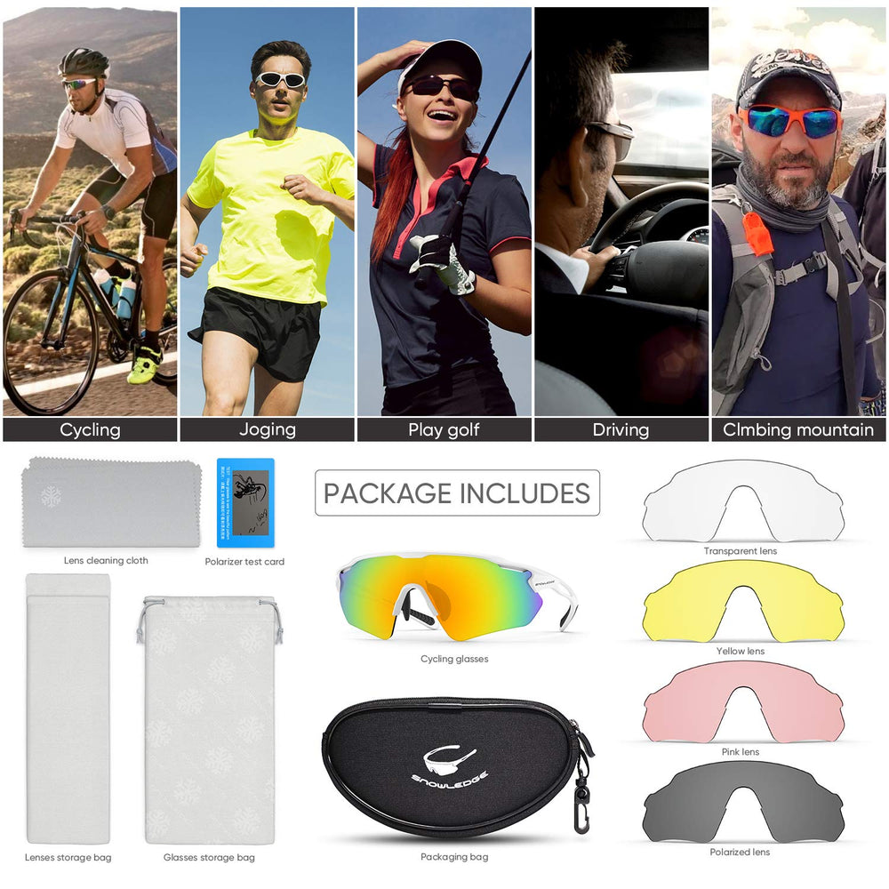 HUBO SPORTS glasses held in hand to show scale and easy portability