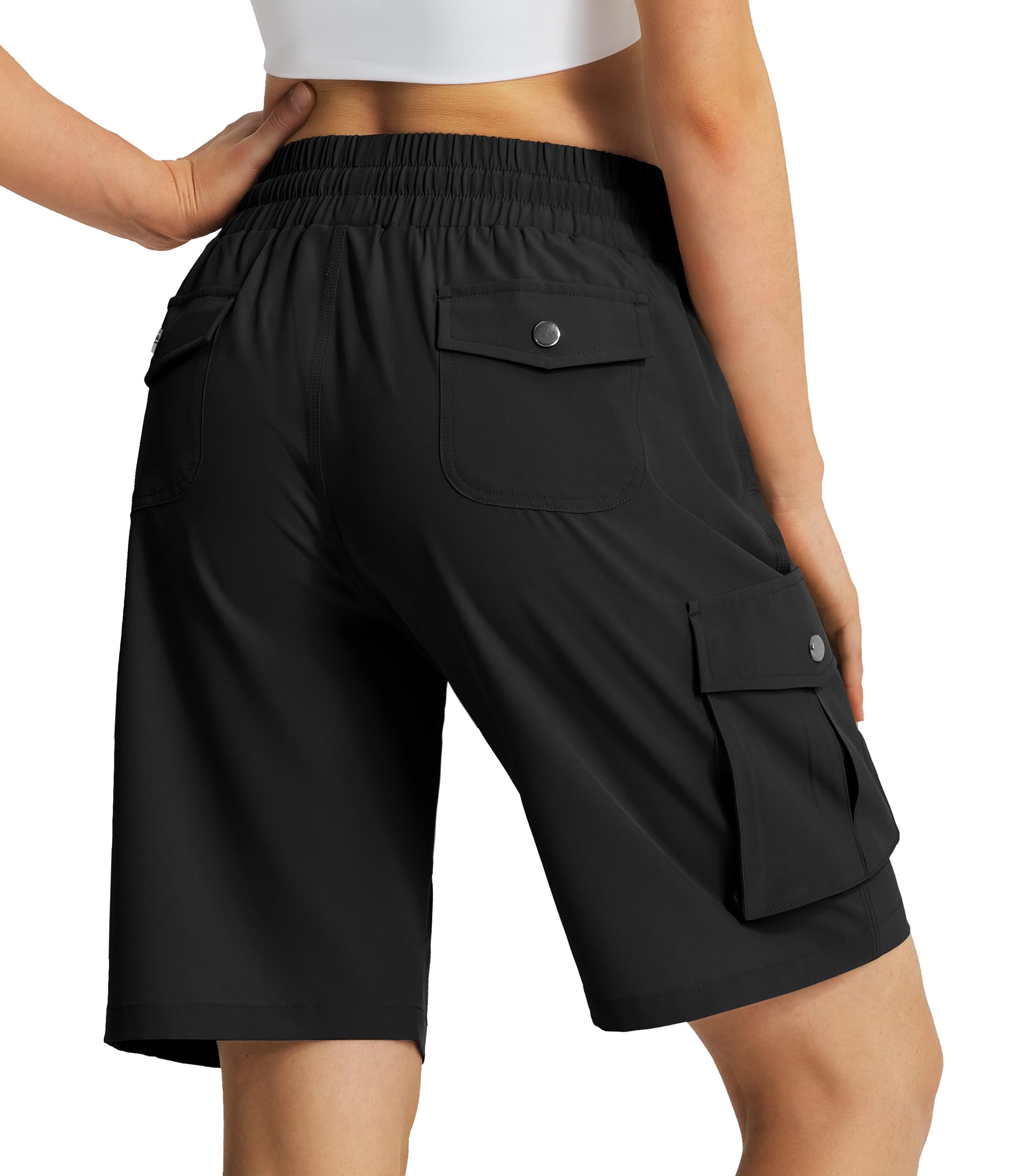 Hugut close-up of side pocket with phone demonstrating secure quick access benefit