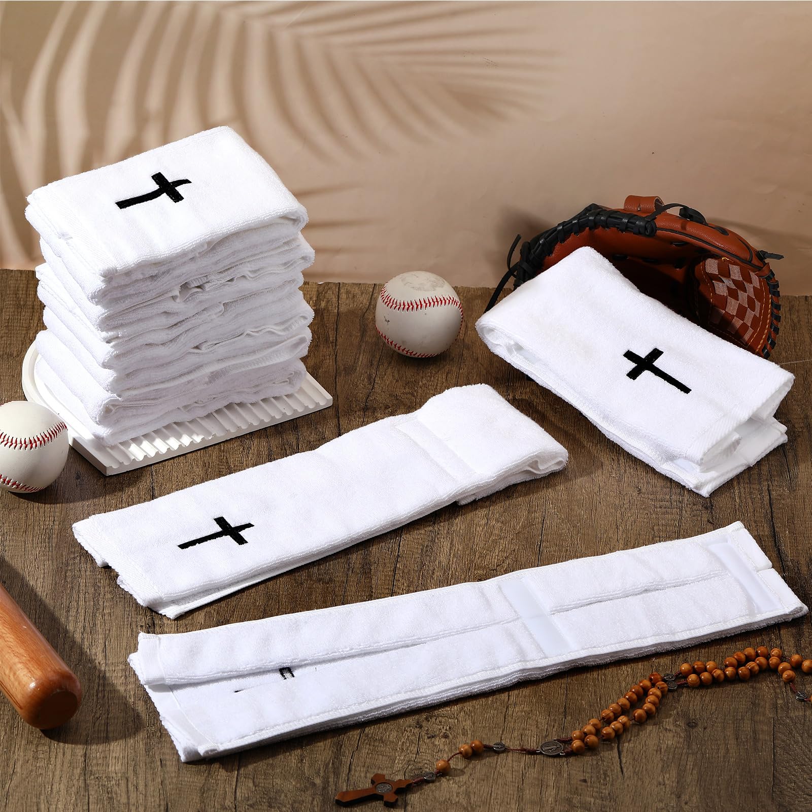 HunnmingRe towel on gym bench in lifestyle shot highlighting multi-sport practical use