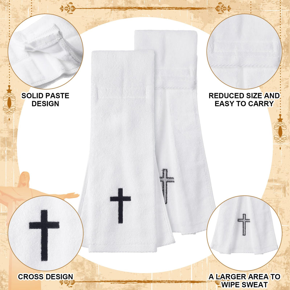 HunnmingRe unfolded towel flat to display full 12 x 50 cm size for drying and wiping