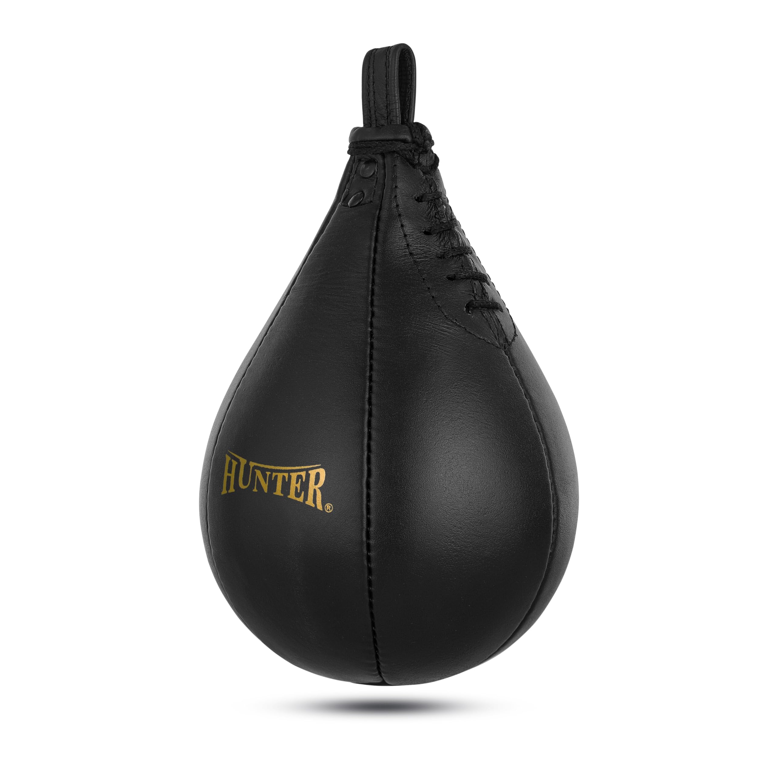 HUNTER speed bag stitching detail highlighting reinforced panels for lasting durability and shape retention