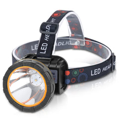 Hunting friends front view headlamp showing compact design and bright beam benefit