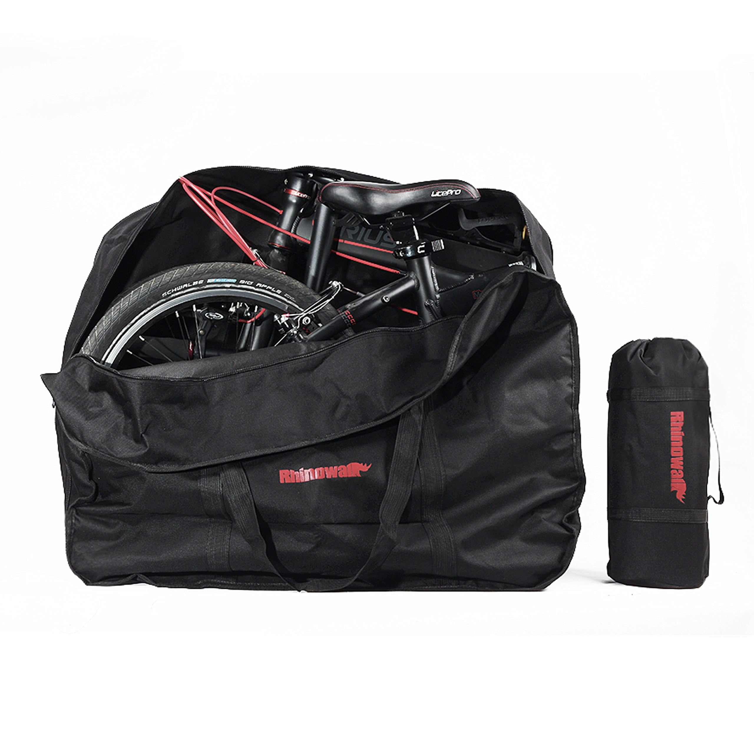 HUNTVP front view of closed travel bag showing durable protection and easy handling
