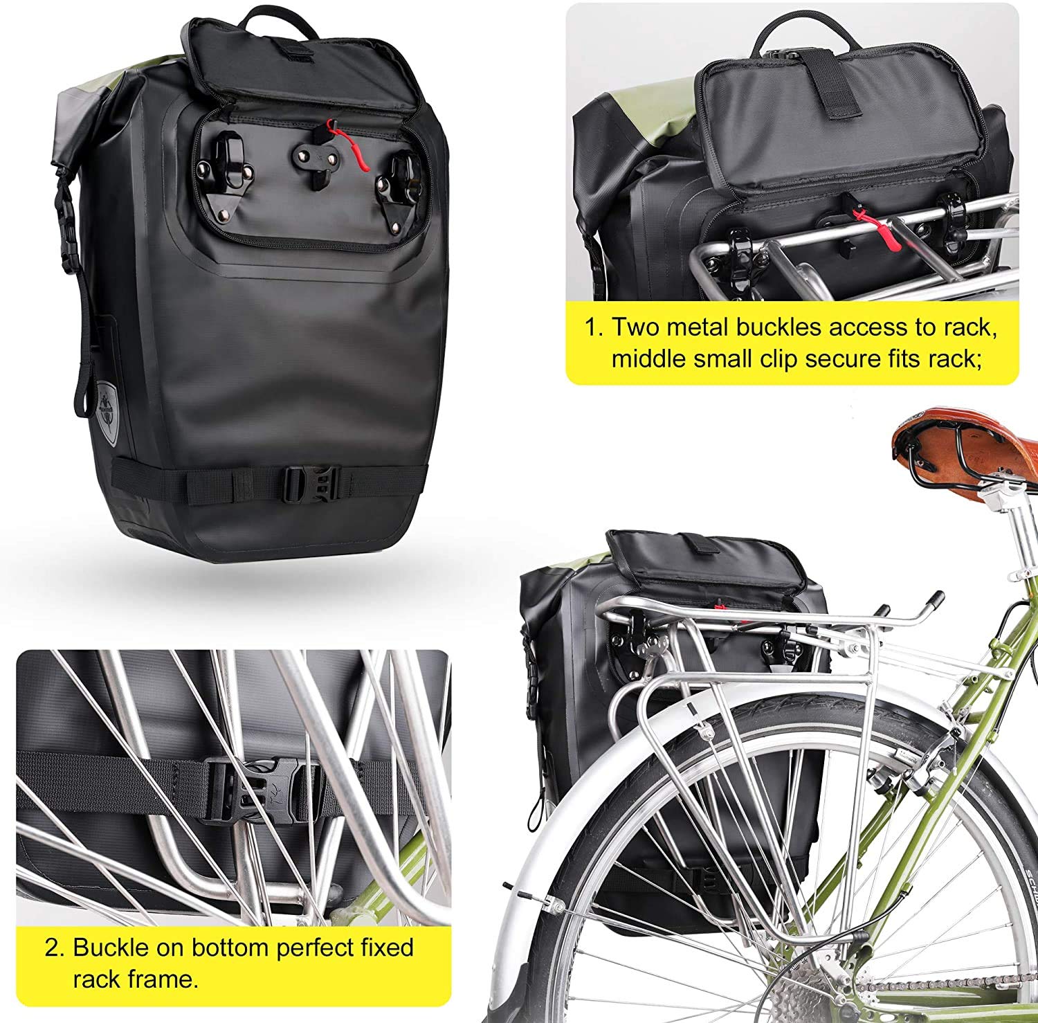 HUNTVP side reflective panel enhancing nighttime rider visibility