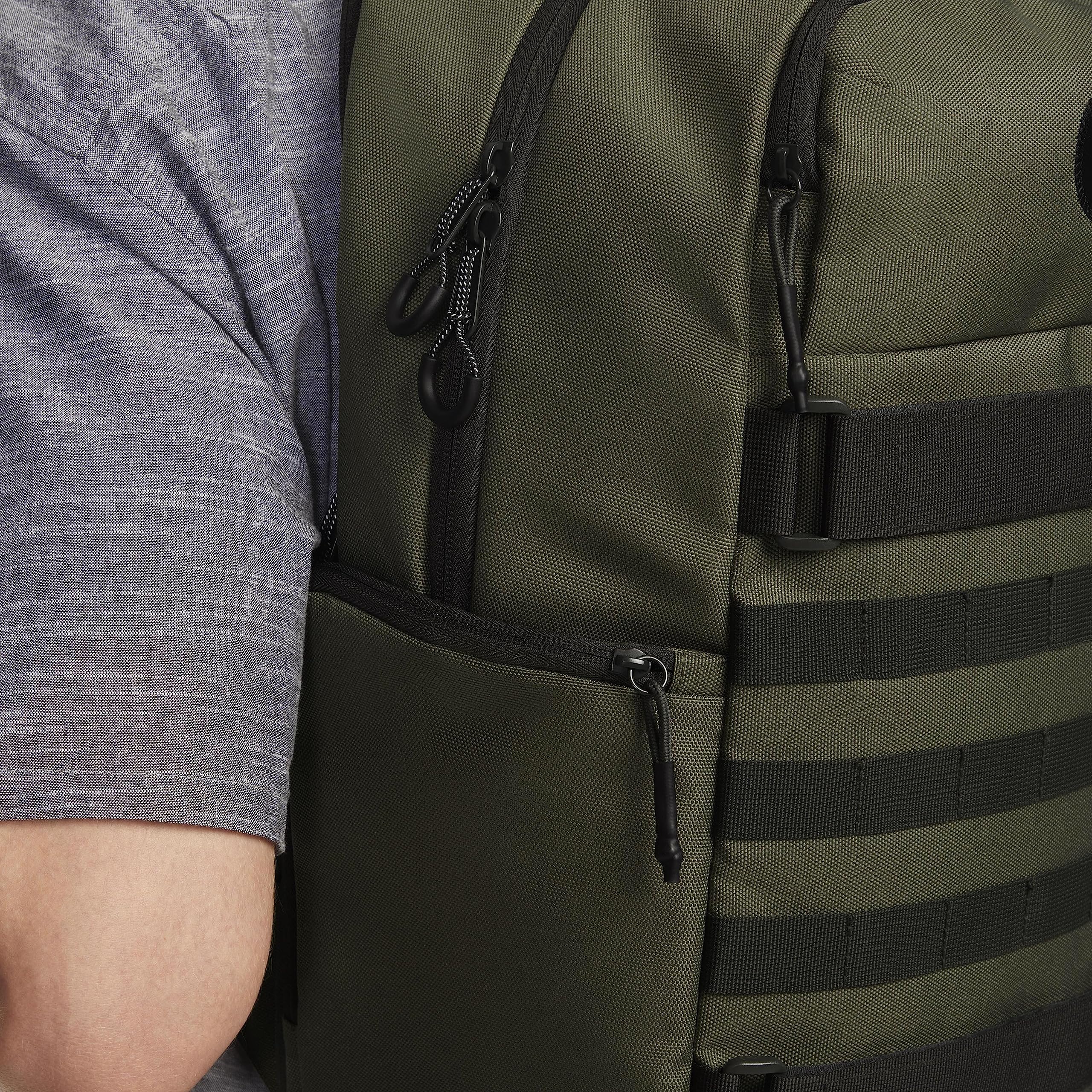 Hurley backpack in urban cafe scene for everyday commuter lifestyle
