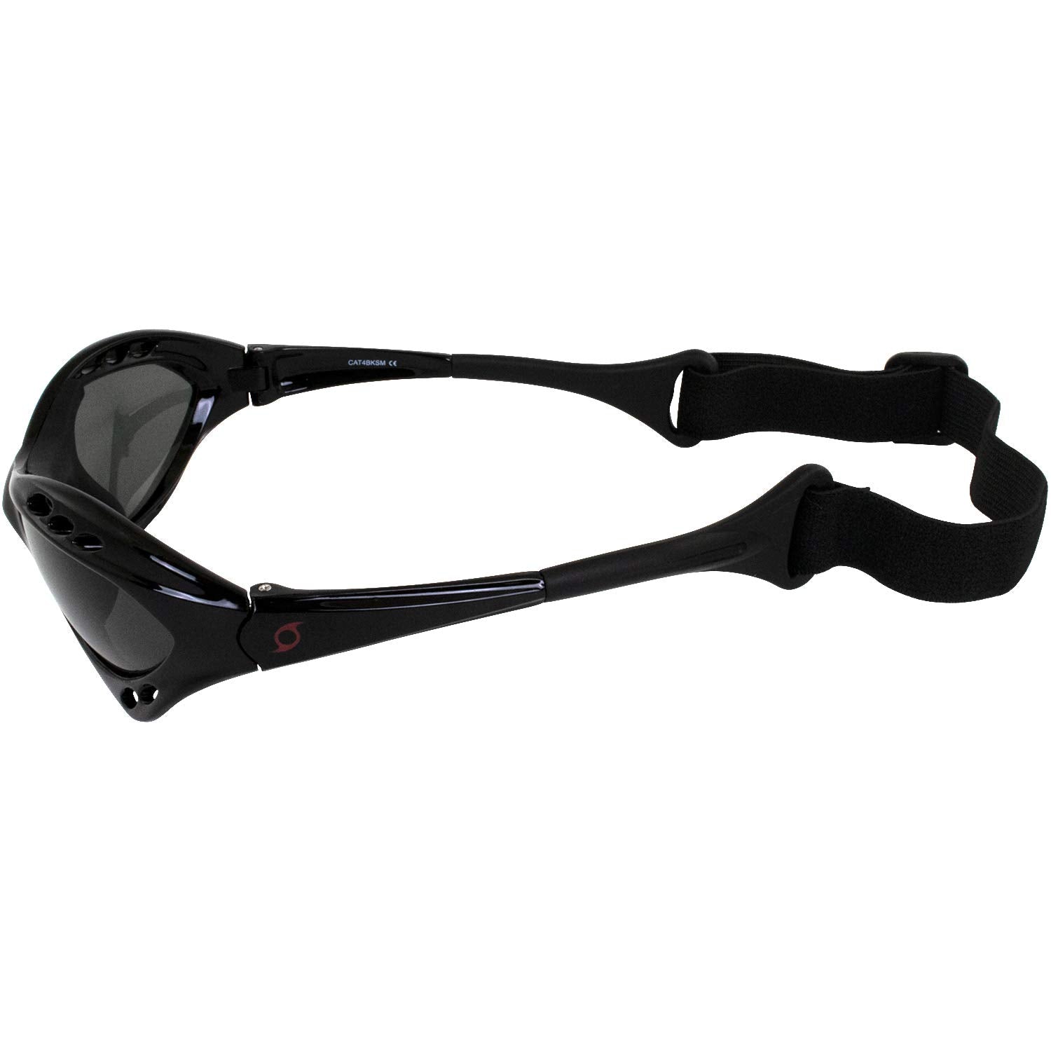 Hurricane Eyewear vented EVA foam padding detail for comfort and wind protection