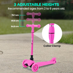 Hurtle LED wheels glowing to boost visibility and playful appeal