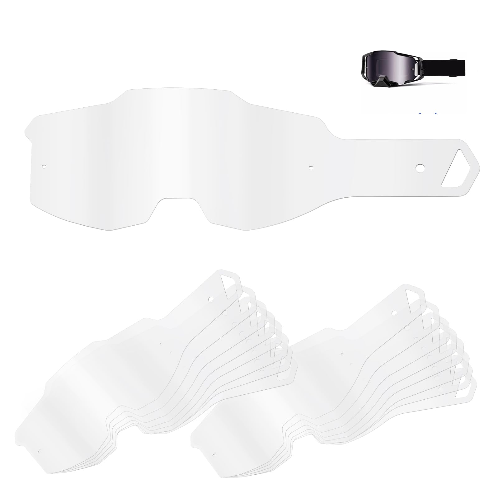 HWEIUA front pack showing 50 tear-offs and brand for easy restock