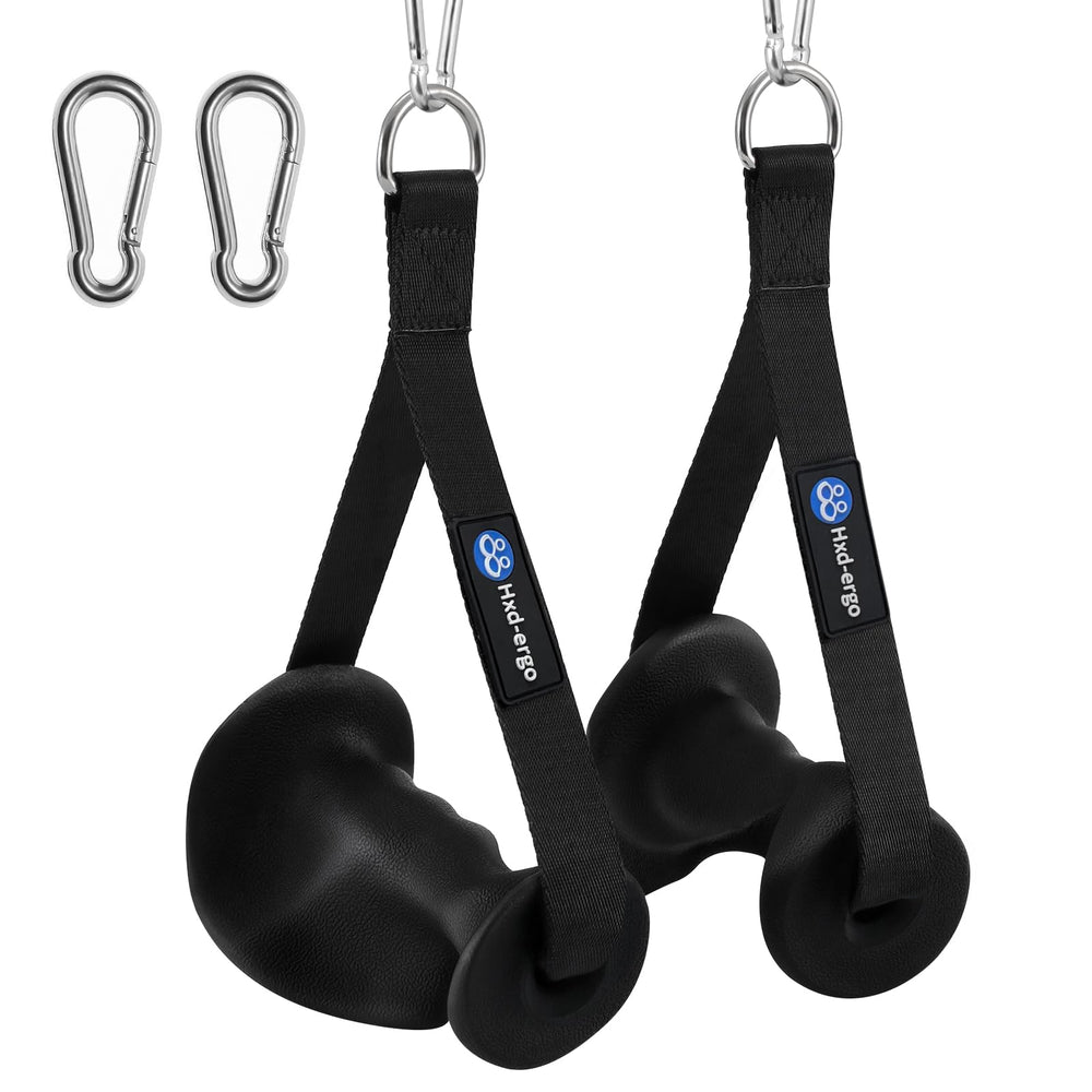 HXD-ERGO front view handle showing shape and sturdy grip for better control
