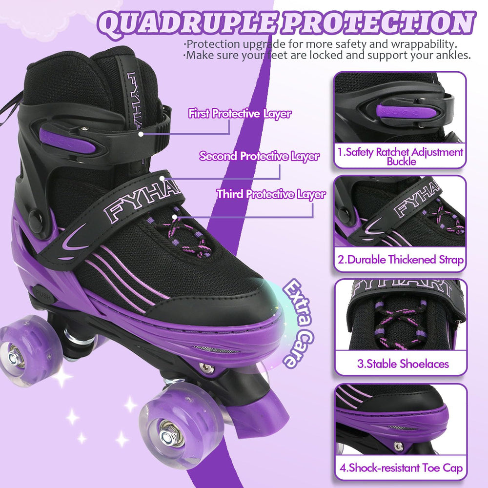 HXWY heel and double rubber brake showing controlled stopping safety