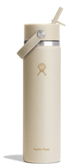 Hydro Flask front view Coconut Cream showing bottle design and capacity