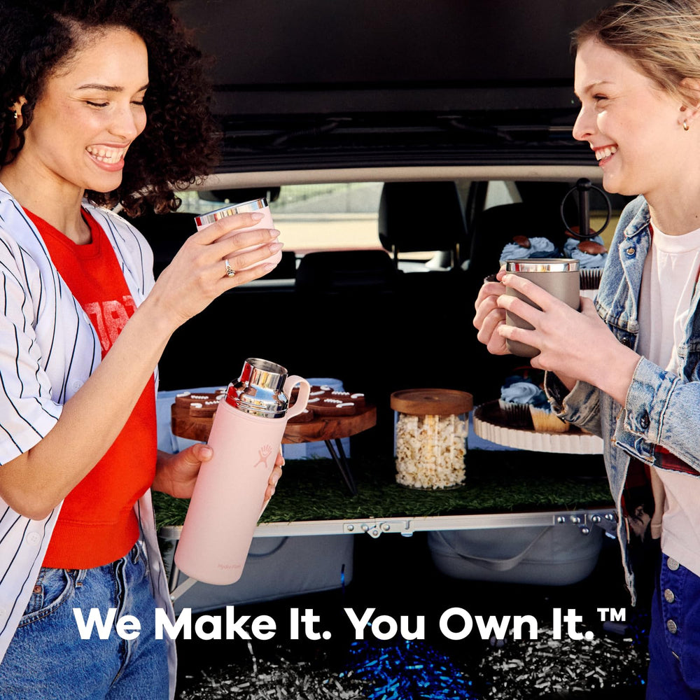 Hydro Flask in picnic setting illustrating durable insulation and lifestyle benefit