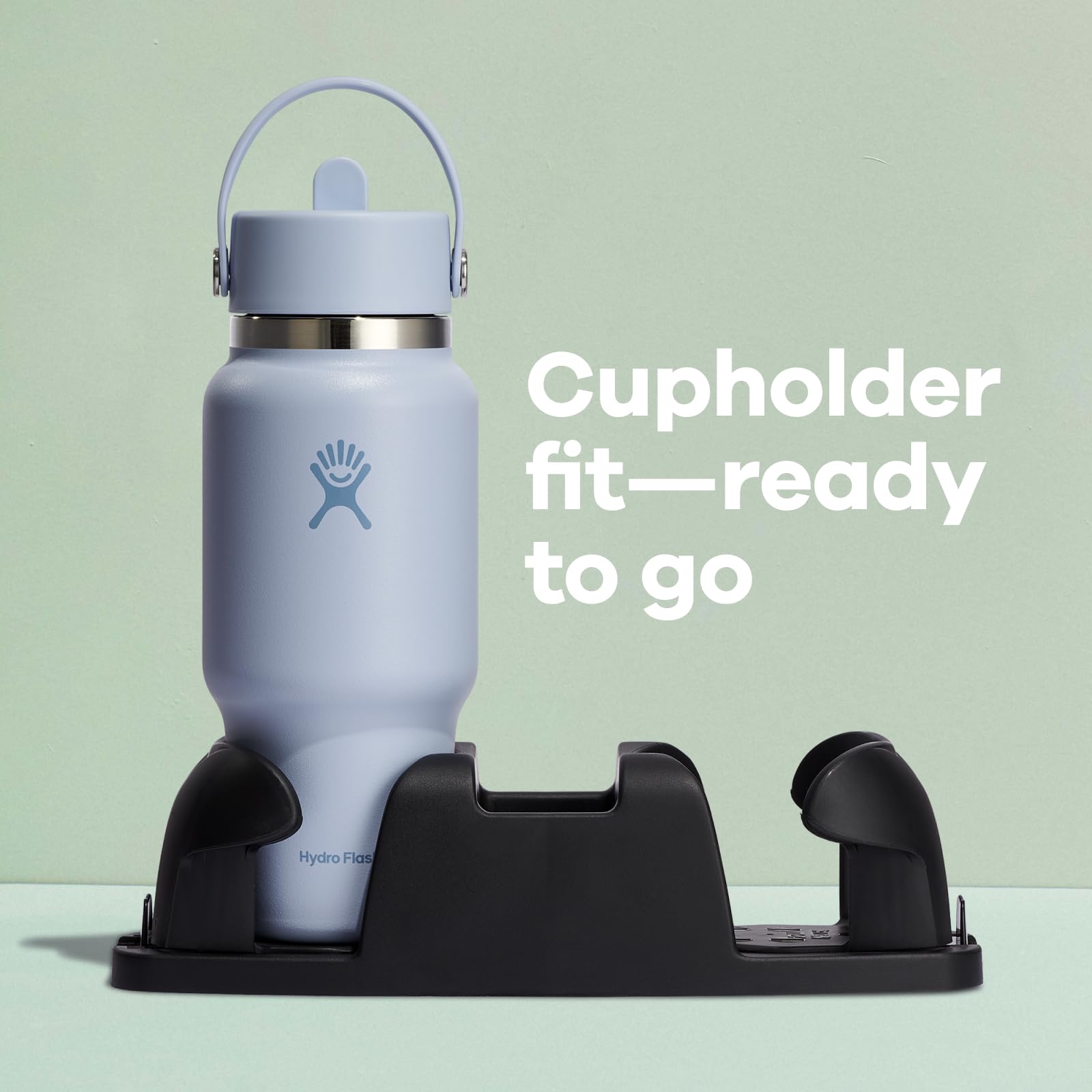 Hydro Flask side-by-side size comparison showing compact, travel-friendly benefit