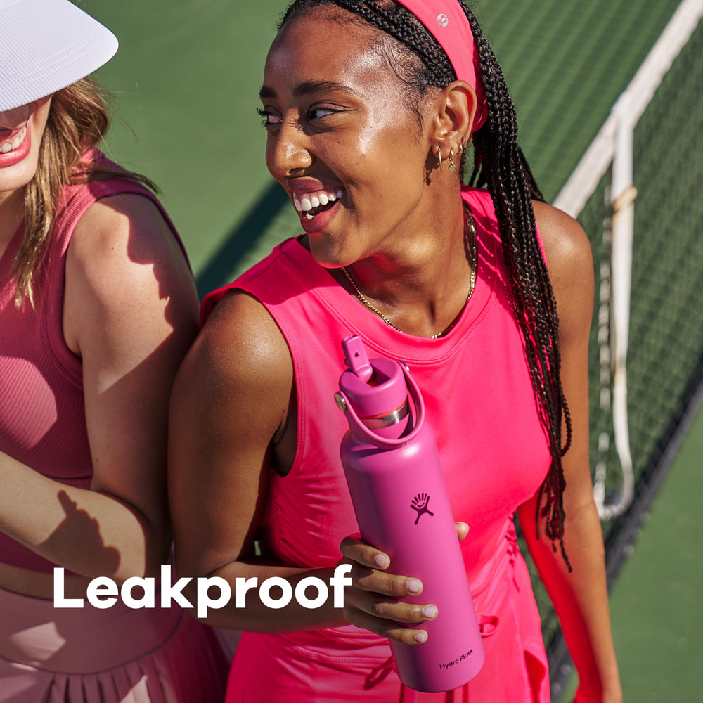Hydro Flask top view with ice showing 24-hour cold retention benefit