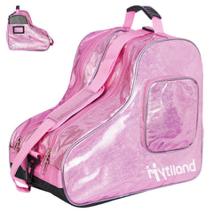 Hytiland front view holographic bag shows stylish reflective finish and visibility