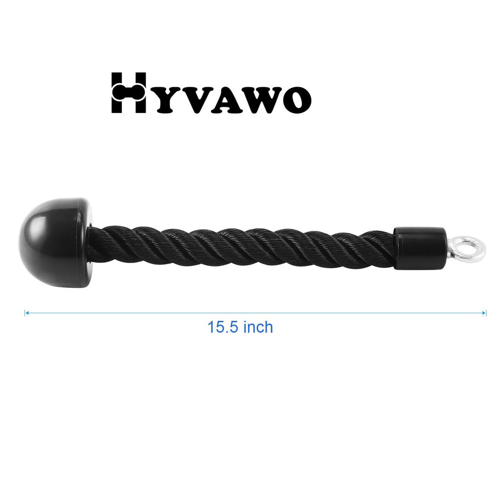HYVAWO size comparison with hand illustrating 15.5 inch length and handling benefit