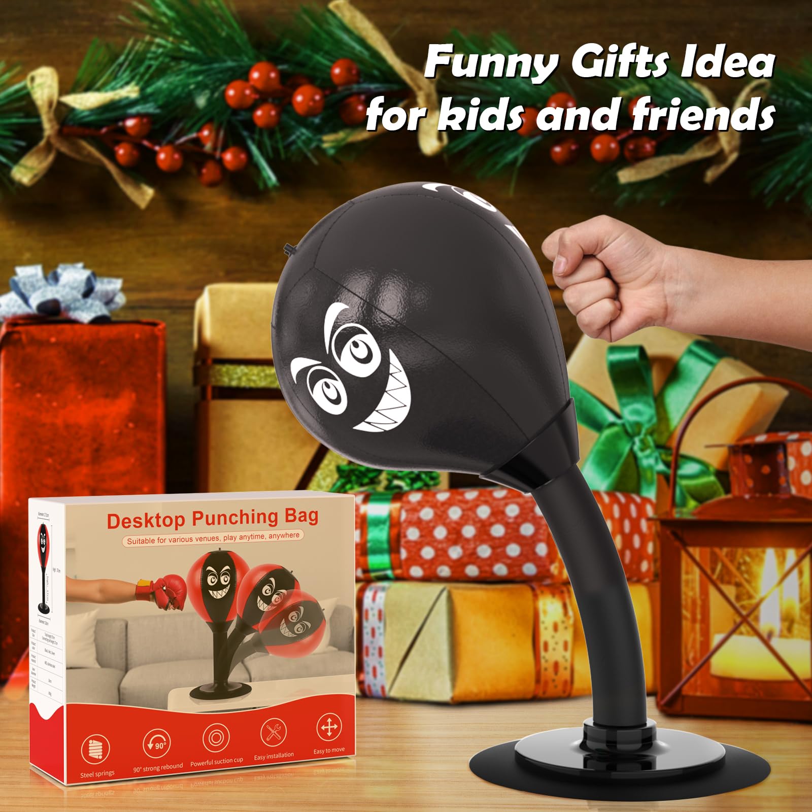 HZG lifestyle home counter setting showing fun stress relief for family members