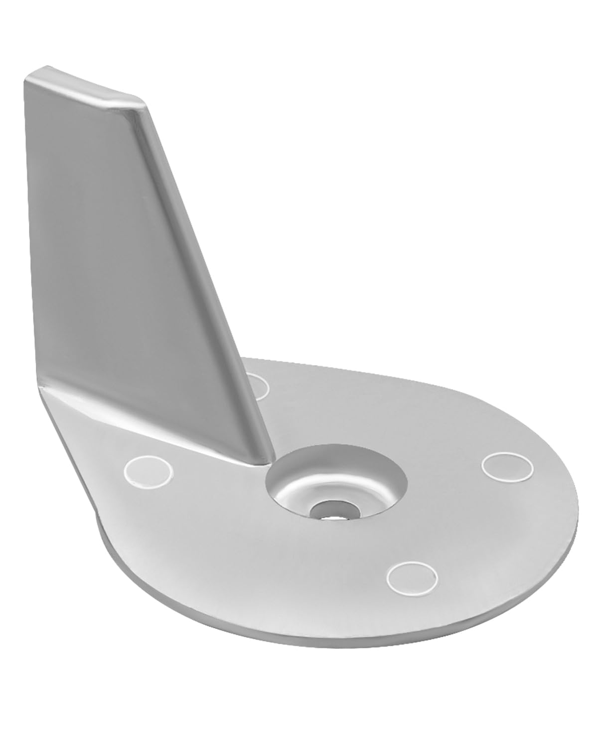 HZSIFU front view trim tab anode showing shape and mounting points for reliable protection