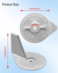 HZSIFU next to ruler showing 3.5 inch scale for accurate fit confirmation