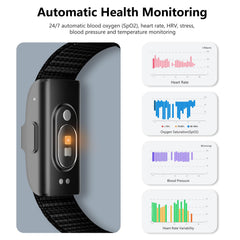 IAMJOY wristband close-up of sensors delivering precise measurements for reliable monitoring