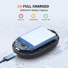 ICARER FAMILY two warmers magnetically attached for compact storage and easy portability