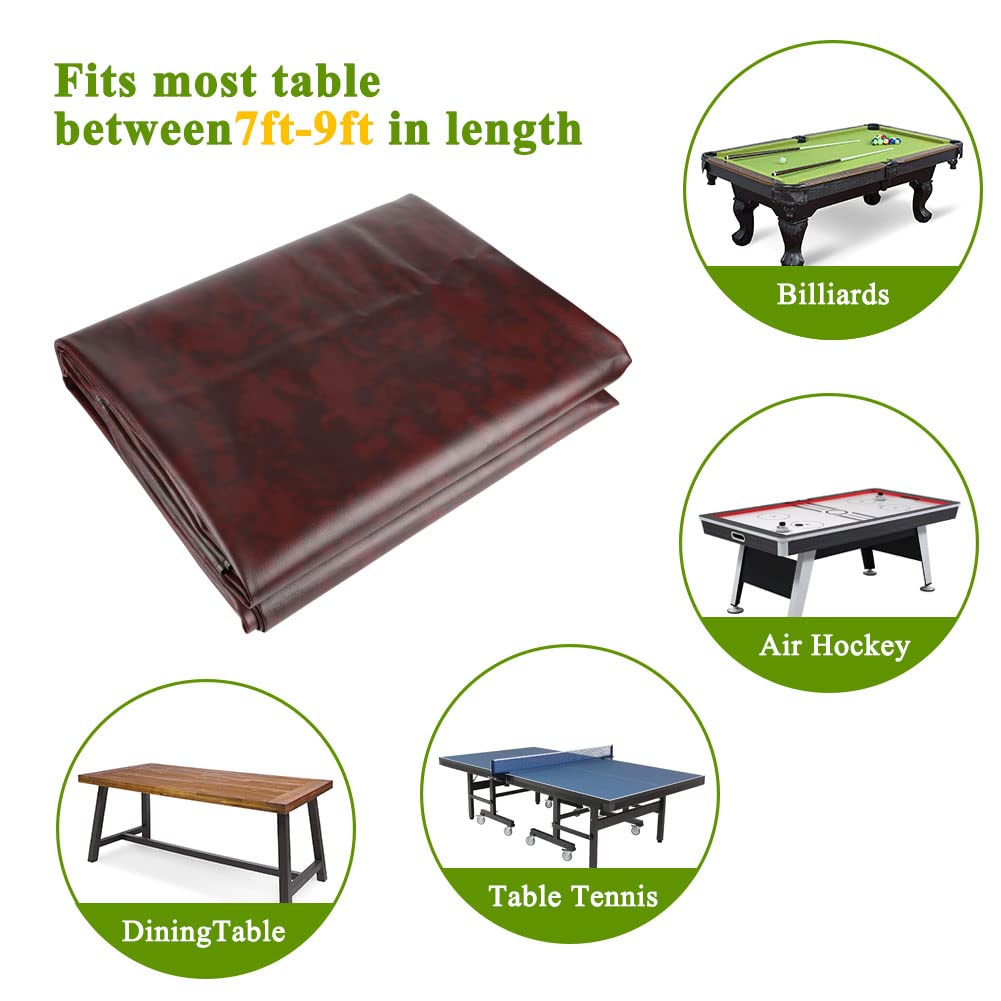 i COVER pool table on patio lifestyle scene demonstrating outdoor protection and style