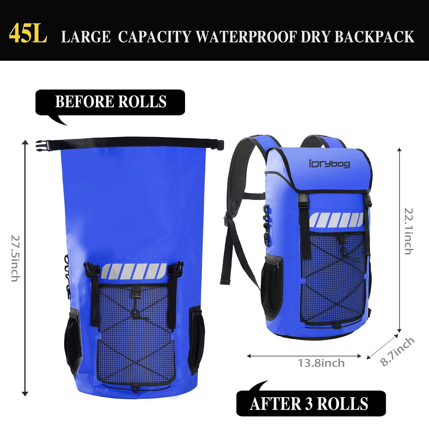 IDRYBAG internal laptop sleeve holding tablet and accessories for organized storage