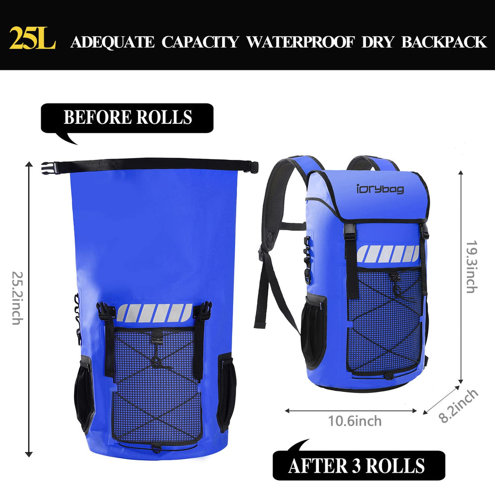 IDRYBAG open bag with detachable laptop sleeve for device safety