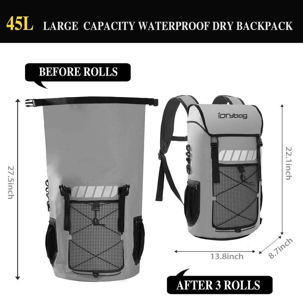 IDRYBAG interior laptop sleeve and zipper pocket protecting electronics benefit organization