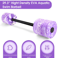 IEBIYO closeup of ABS handle with foam grip for comfortable secure hold