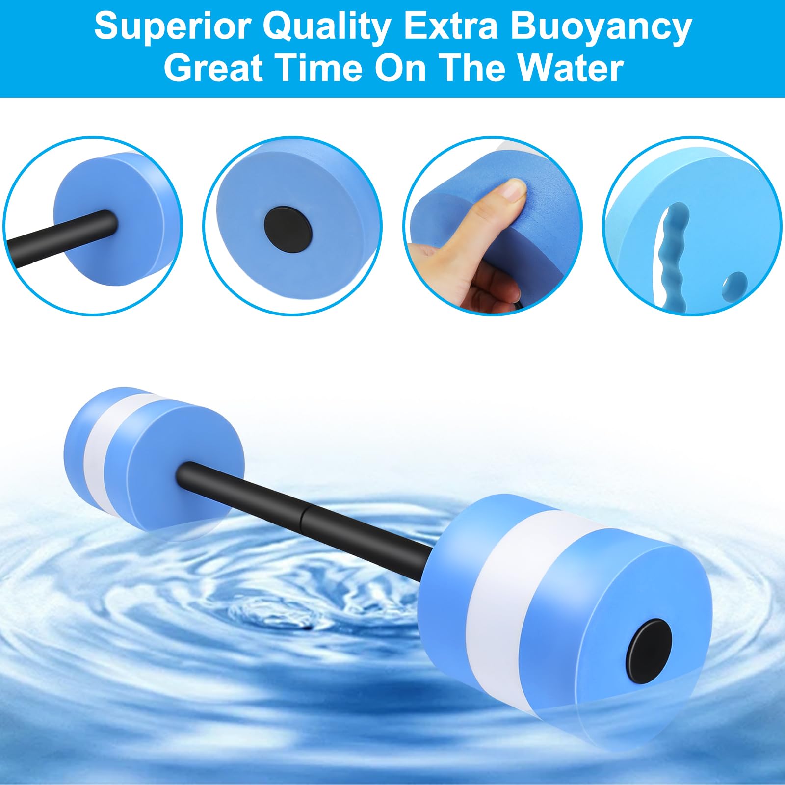 IEBIYO packaged kit in lifestyle setting demonstrating portable pool-ready fitness gear