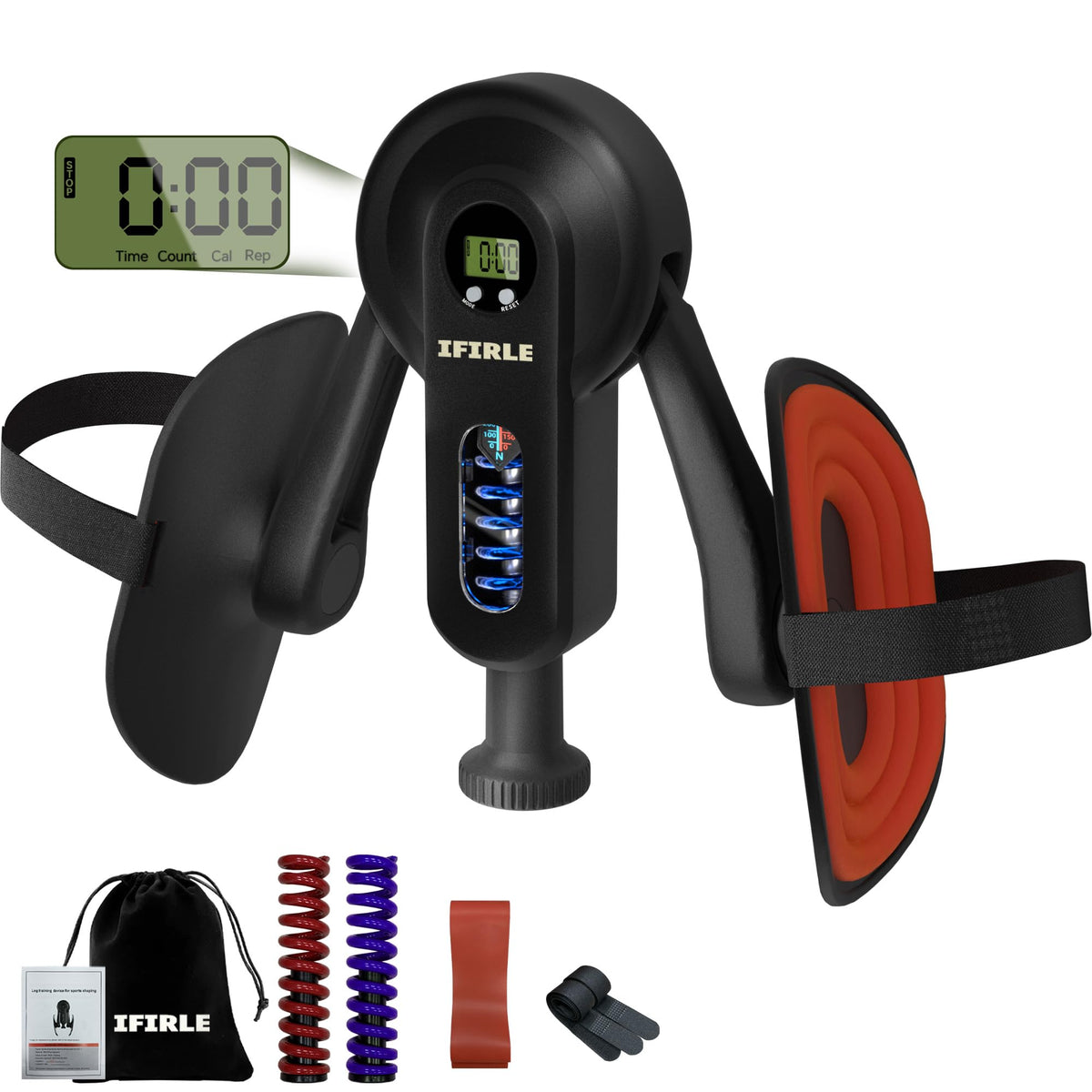 iFirle front view of device showing compact design and portability benefit