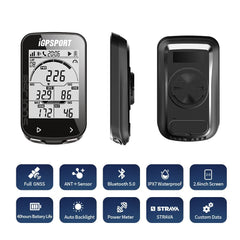 iGPSPORT side mount profile demonstrating compact secure attachment benefit