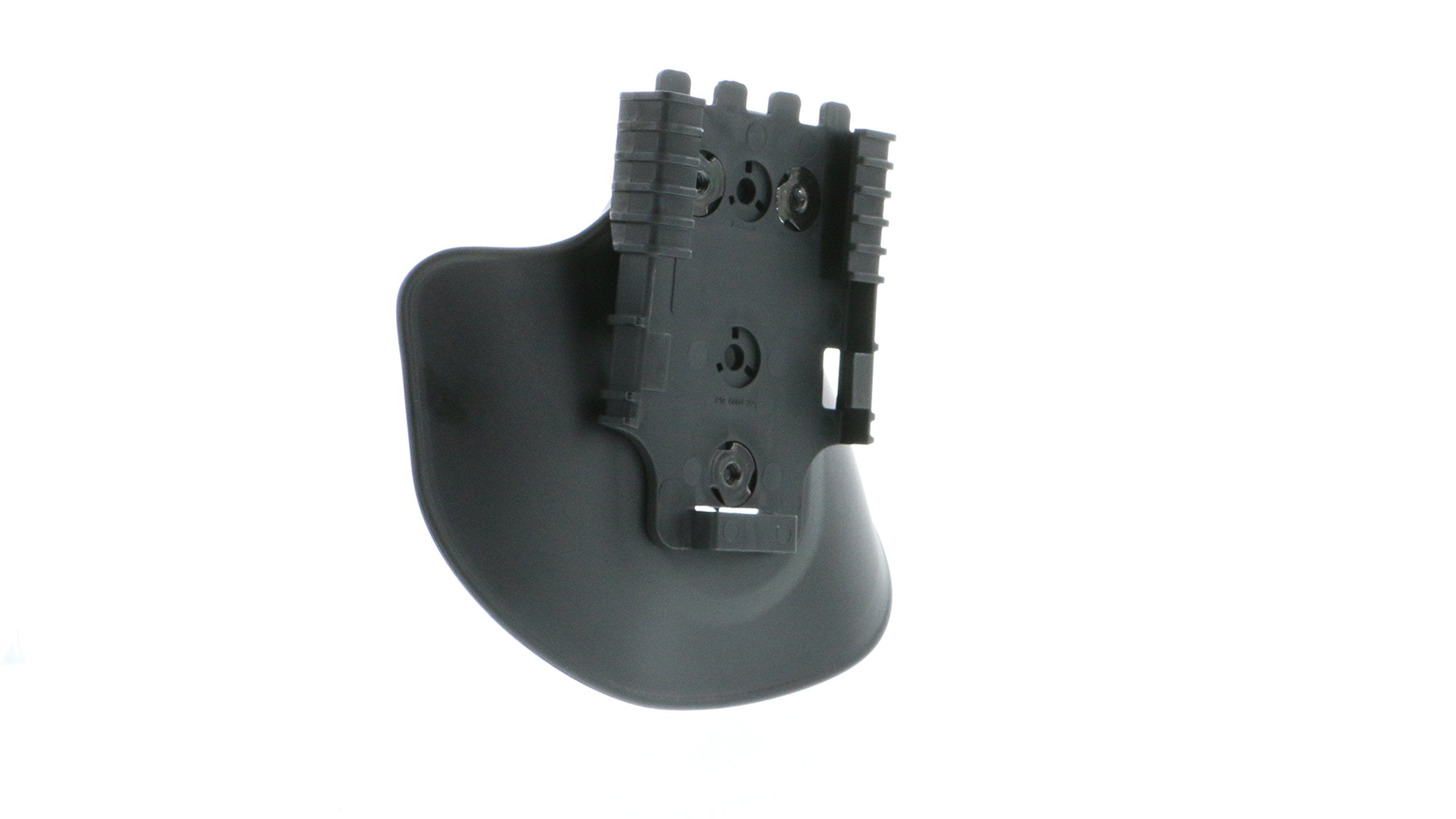 Safariland 568BL Injection-Molded Paddle for 3-Hole Pattern Holster, Left, Plain Black, Fits 1.75" Belts