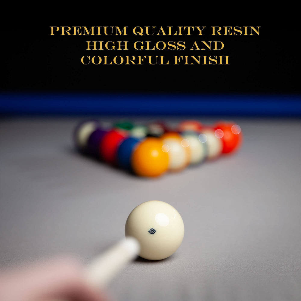 Imperium Style balls beside ruler showing regulation 2.25 inch size