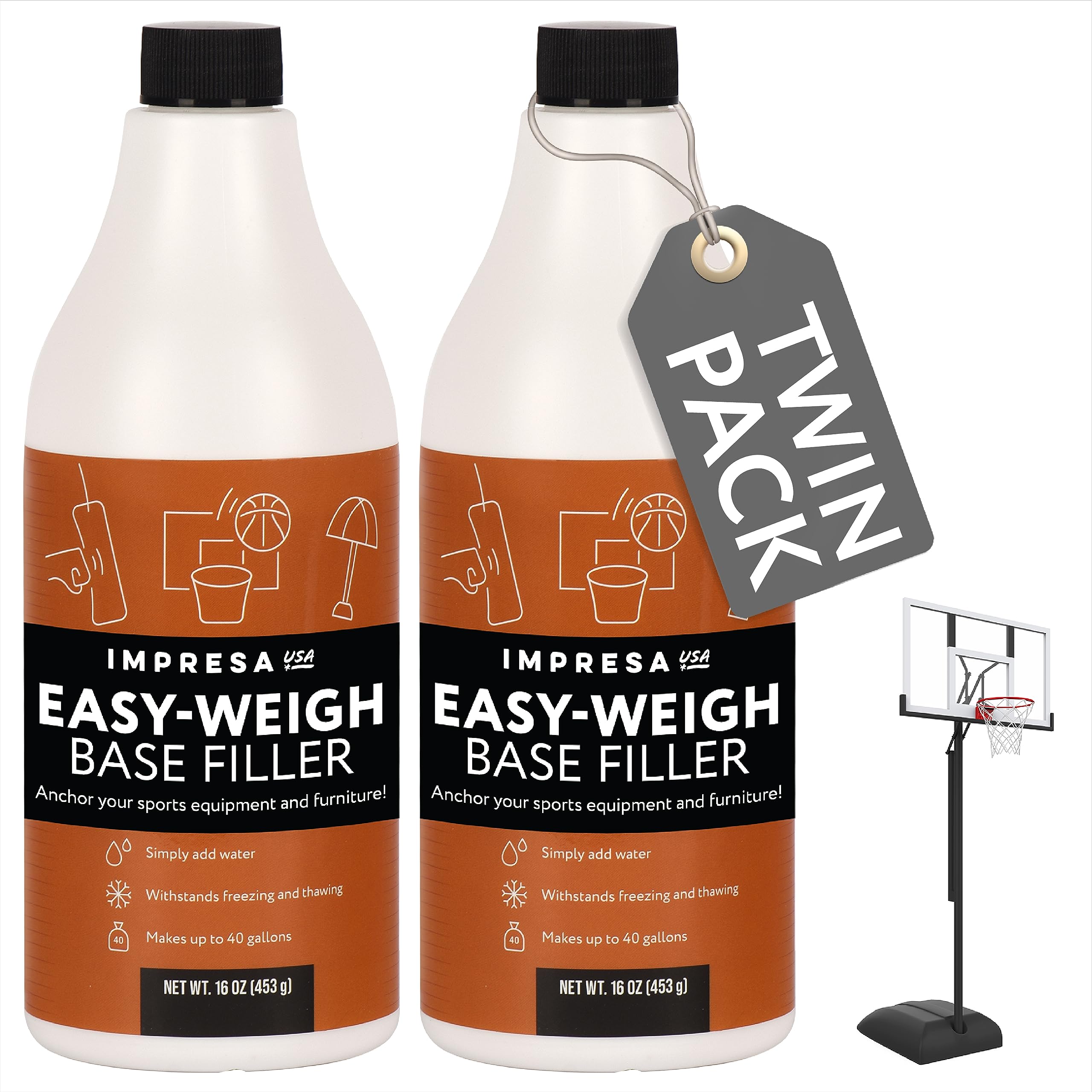 IMPRESA front label bottle showing product and stability benefit