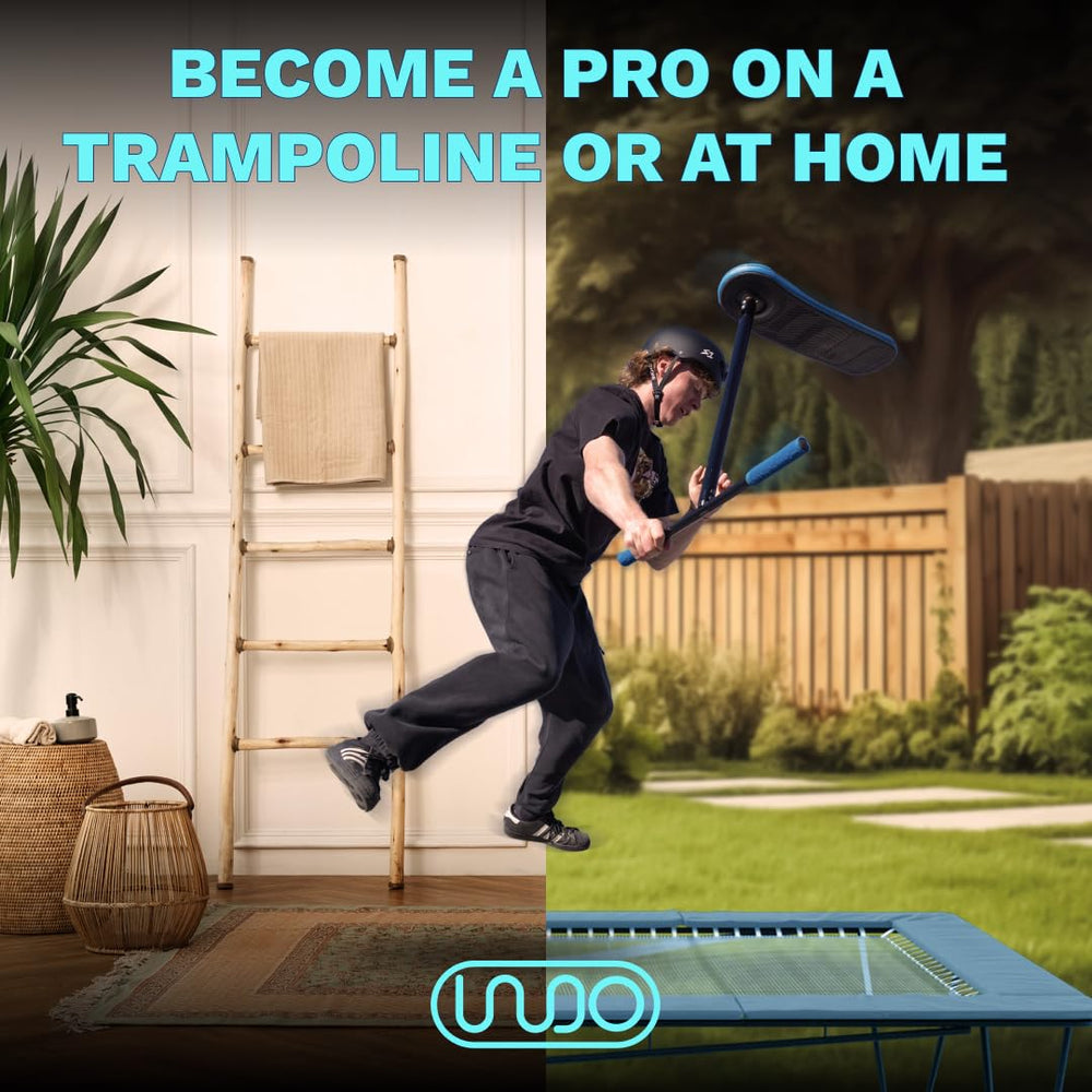 In Do The Trick Scooter with rider performing a trick illustrating pro-level maneuvering