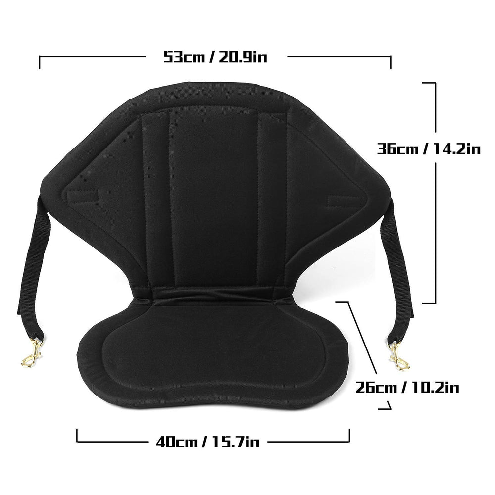 inbesk rear zippered pocket open to store small items securely while paddling
